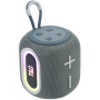 T&G TG664 bezdrôtový Bluetooth reproduktor s podsvietením - šedý