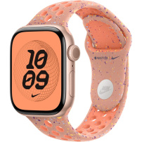 Originálne Apple športové pútko Nike pre Apple Watch 42mm / 41mm / 40mm / 38mm - S/M - Alpenglow Pink