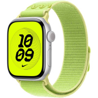 Originálne Apple prevliekací športový remienok Nike pre Apple Watch 42mm / 41mm / 40mm / 38mm - Volt Splash