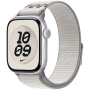 Originálne Apple prevliekací športový remienok Nike pre Apple Watch 42mm / 41mm / 40mm / 38mm - Veiled Grey