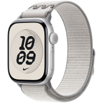 Originálne Apple prevliekací športový remienok Nike pre Apple Watch 42mm / 41mm / 40mm / 38mm - Veiled Grey