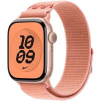 Originálne Apple prevliekací športový remienok Nike pre Apple Watch 42mm / 41mm / 40mm / 38mm - Alpenglow Pink