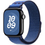 Originálne Apple prevliekací športový remienok Nike pre Apple Watch 42mm / 41mm / 40mm / 38mm - Blue Ribbon