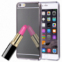 Zrkadlový ochranný kryt pre Apple iPhone 6 Plus / 6S Plus - sivý
