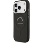 Karl Lagerfeld RSG Logo kryt s MagSafe pre iPhone 17 Pro Max - čierny