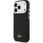 Lacoste Iconic Petit Pique Camera Stand kryt s MagSafe pre iPhone 17 Pro - čierny