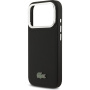Lacoste Iconic Petit Pique Camera Stand kryt s MagSafe pre iPhone 17 Pro - čierny