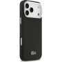Lacoste Iconic Petit Pique Camera Stand kryt s MagSafe pre iPhone 17 Pro Max - čierny