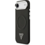 Guess Triangle Logo kryt s MagSafe pre iPhone Air - čierny