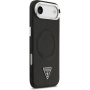 Guess Triangle Logo kryt s MagSafe pre iPhone Air - čierny