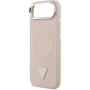 Guess Triangle Logo kryt s MagSafe pre iPhone Air - ružový