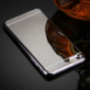 Zrkadlový ochranný kryt pre Apple iPhone 6 Plus / 6S Plus - sivý