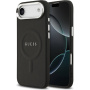 Guess Saffiano kryt s MagSafe pre iPhone Air - čierny