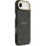 Guess 4G Gold Frame kryt s MagSafe pre iPhone Air - sivý