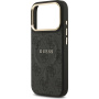 Guess 4G Gold Frame kryt s MagSafe pre iPhone 17 Pro - sivý