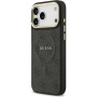 Guess 4G Gold Frame kryt s MagSafe pre iPhone 17 Pro Max - šedý