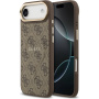 Guess 4G Gold Frame kryt s MagSafe pre iPhone Air - hnedý