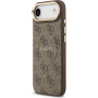 Guess 4G Gold Frame kryt s MagSafe pre iPhone Air - hnedý