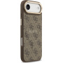 Guess 4G Gold Frame kryt s MagSafe pre iPhone Air - hnedý