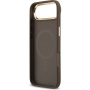 Guess 4G Gold Frame kryt s MagSafe pre iPhone Air - hnedý