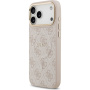 Guess 4G Gold Frame kryt s MagSafe pre iPhone 17 Pro Max - ružový