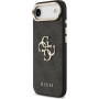 Guess 4G Metal Logo Gold Frame kryt pre iPhone Air - sivý