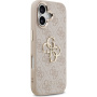 Guess 4G Metal Logo Gold Frame kryt pre iPhone 17 - ružový