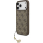 Guess 4G Charms kryt pre iPhone 17 Pro Max - hnedý