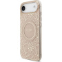 Guess IML Flowers Allover Strap kryt s pútkom a MagSafe pre iPhone Air - ružový