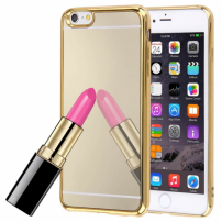 Zrkadlový ochranný kryt pre Apple iPhone 6 Plus / 6S Plus - zlatý