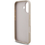 Guess 4G Metal Logo Strap kryt s pútkom pre iPhone 17 - ružový