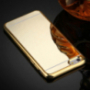 Zrkadlový ochranný kryt pre Apple iPhone 6 Plus / 6S Plus - zlatý