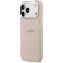 Guess Saffiano kryt s MagSafe pre iPhone 17 Pro - ružový