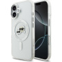 Karl Lagerfeld IML K&CH Heads Metal Frame kryt s MagSafe pre iPhone 17 - číry