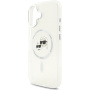 Karl Lagerfeld IML K&CH Heads Metal Frame kryt s MagSafe pre iPhone 17 - číry
