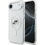 Karl Lagerfeld IML K&CH Heads Metal Frame kryt s MagSafe pre iPhone Air - číry