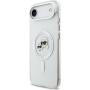 Karl Lagerfeld IML K&CH Heads Metal Frame kryt s MagSafe pre iPhone Air - číry