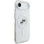 Karl Lagerfeld IML K&CH Heads Metal Frame kryt s MagSafe pre iPhone Air - číry