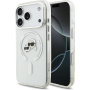 Karl Lagerfeld IML K&CH Heads Metal Frame kryt s MagSafe pre iPhone 17 Pro - číry