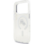 Karl Lagerfeld IML K&CH Heads Metal Frame kryt s MagSafe pre iPhone 17 Pro - číry