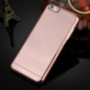 Zrkadlový ochranný kryt pre Apple iPhone 6 Plus / 6S Plus - ružovo-zlatý