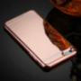Zrkadlový ochranný kryt pre Apple iPhone 6 Plus / 6S Plus - ružovo-zlatý