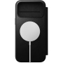 Nomad Modern Leather Folio flipové puzdro s MagSafe pre iPhone 17 Pro Max - čierne