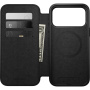 Nomad Modern Leather Folio flipové puzdro s MagSafe pre iPhone 17 Pro Max - čierne