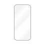 FIXED Armor tvrdené 2.5D sklo s čiernym rámčekom pre iPhone 17