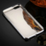 Zrkadlový ochranný kryt pre Apple iPhone 6 Plus / 6S Plus - strieborný