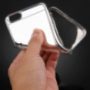 Zrkadlový ochranný kryt pre Apple iPhone 6 Plus / 6S Plus - strieborný