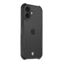 Tactical Quantum Stealth kryt so zosilnenými rohmi pre iPhone 17 - čierny