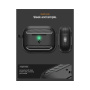 Spigen Rugged Armor odolný obal s karabínou pre AirPods Pro 3 - čierny