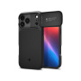 Spigen Optik Armor odolný kryt s krytkou kamery a MagSafe pre iPhone 17 Pro Max - čierny